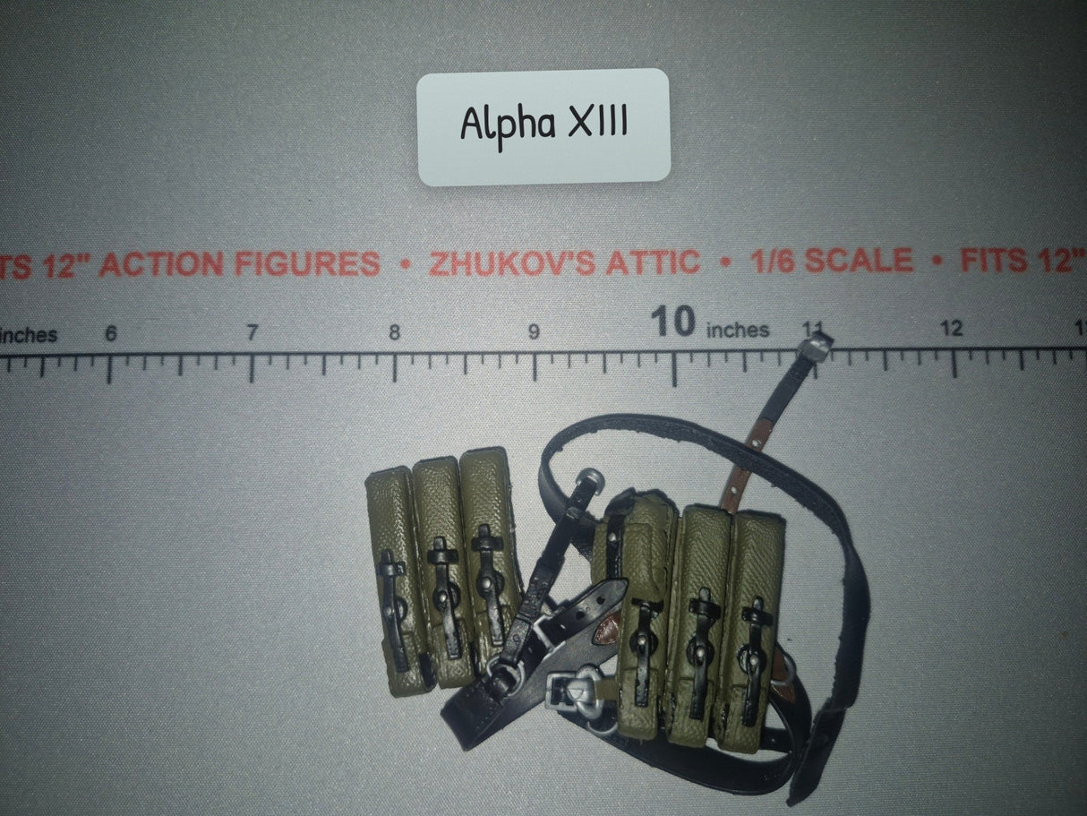 1/6 Scale WWII German Field Gear Lot