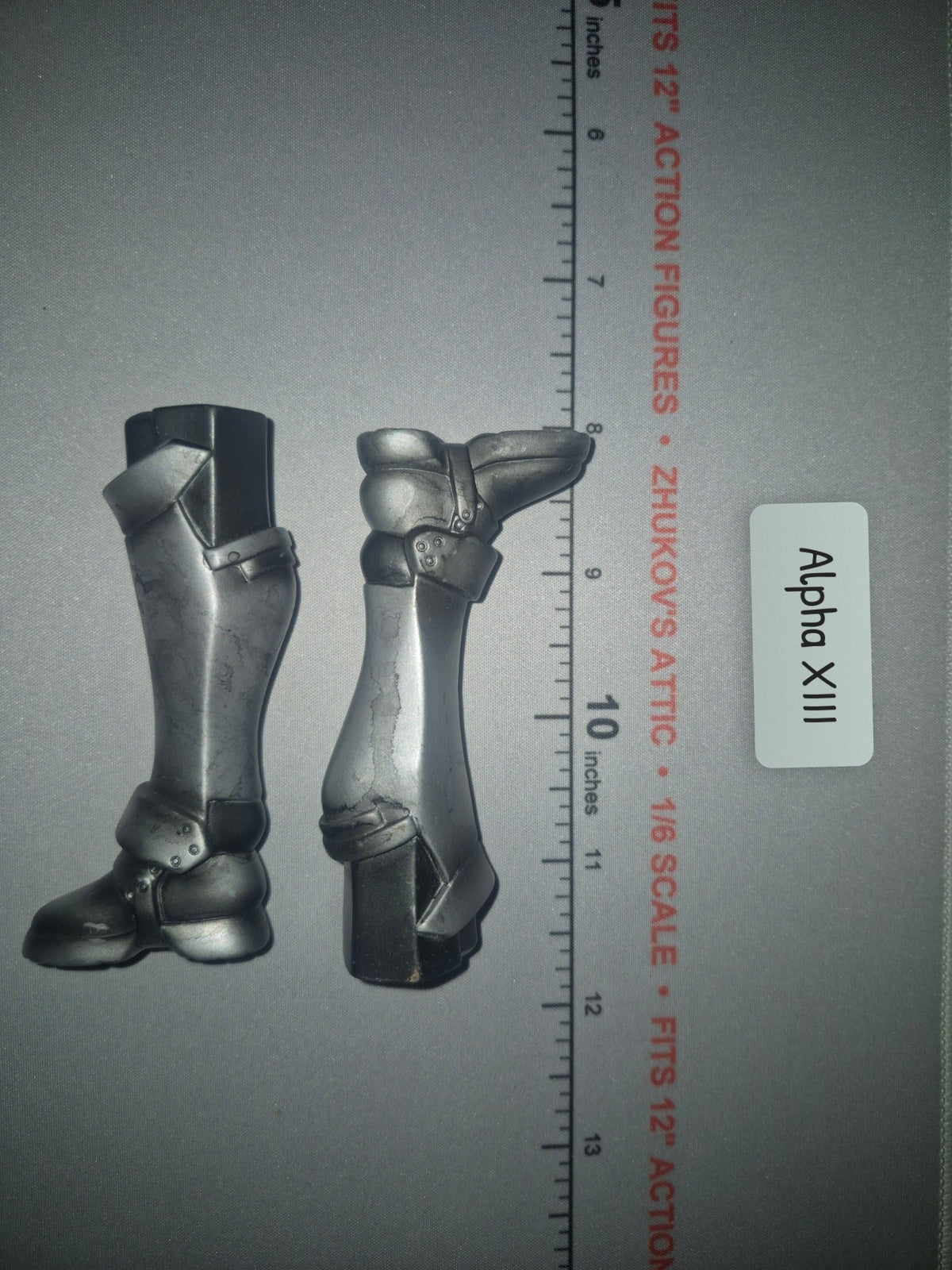 1/6 Scale Science Fiction Armored Boots Leg Set
