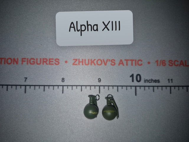 1/6 Scale Vietnam Modern US Army Grenade Lot