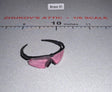 1/6 Scale Modern Era Tactical Glasses with Pink Lenses