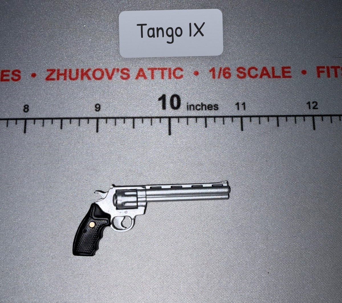 1/6 Scale Modern Era Long Barrel Revolver - BBI