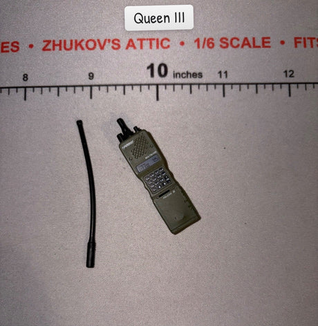 1/6 Scale Modern Era Radio with Antenna