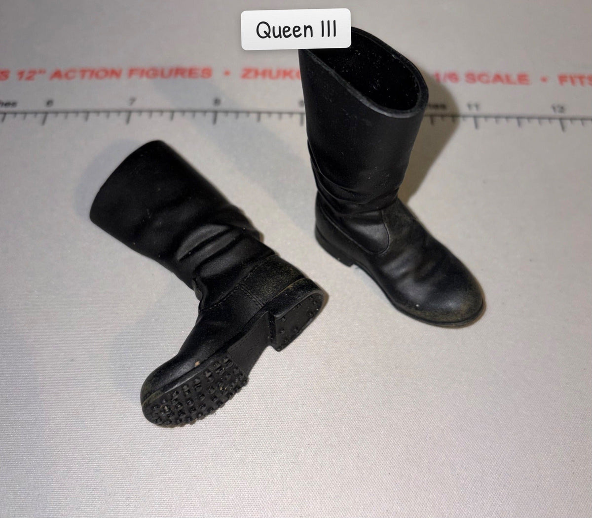 1/6 Scale WWII German Black Jack Boots - Dragon