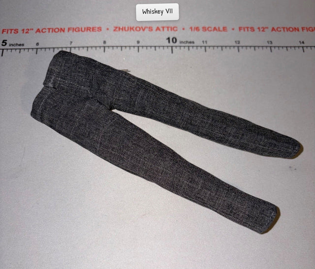 1/6 Scale Modern Era Dark Grey Dress Trousers