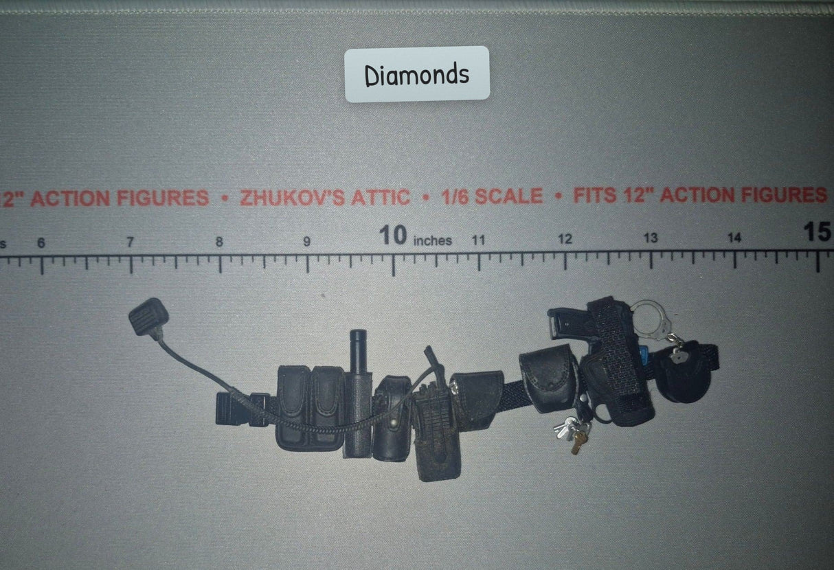 1/6 Scale Modern Era Police Duty Belt Set