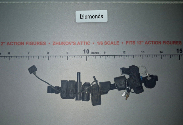1/6 Scale Modern Era Police Duty Belt Set