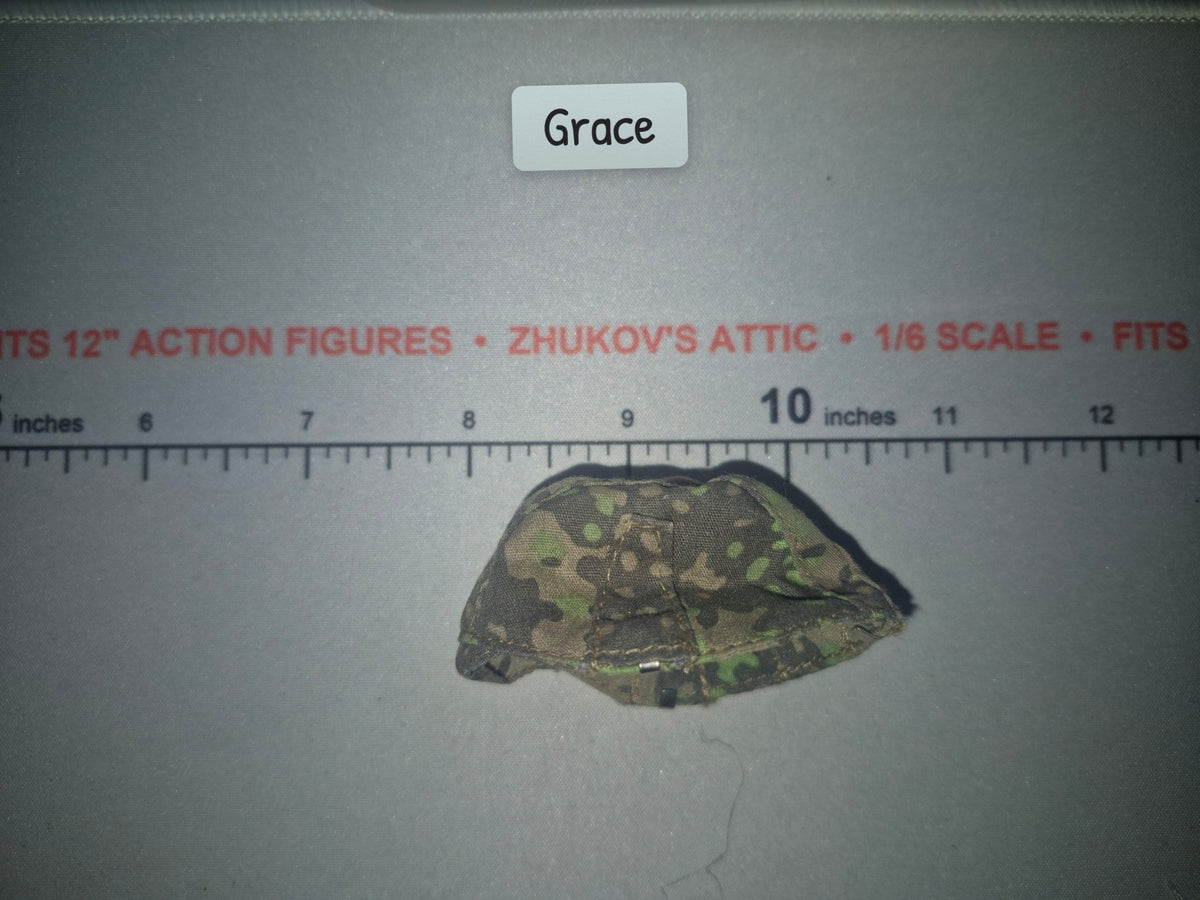 1/6 Scale WWII German Waffen Camouflage Helmet Cover