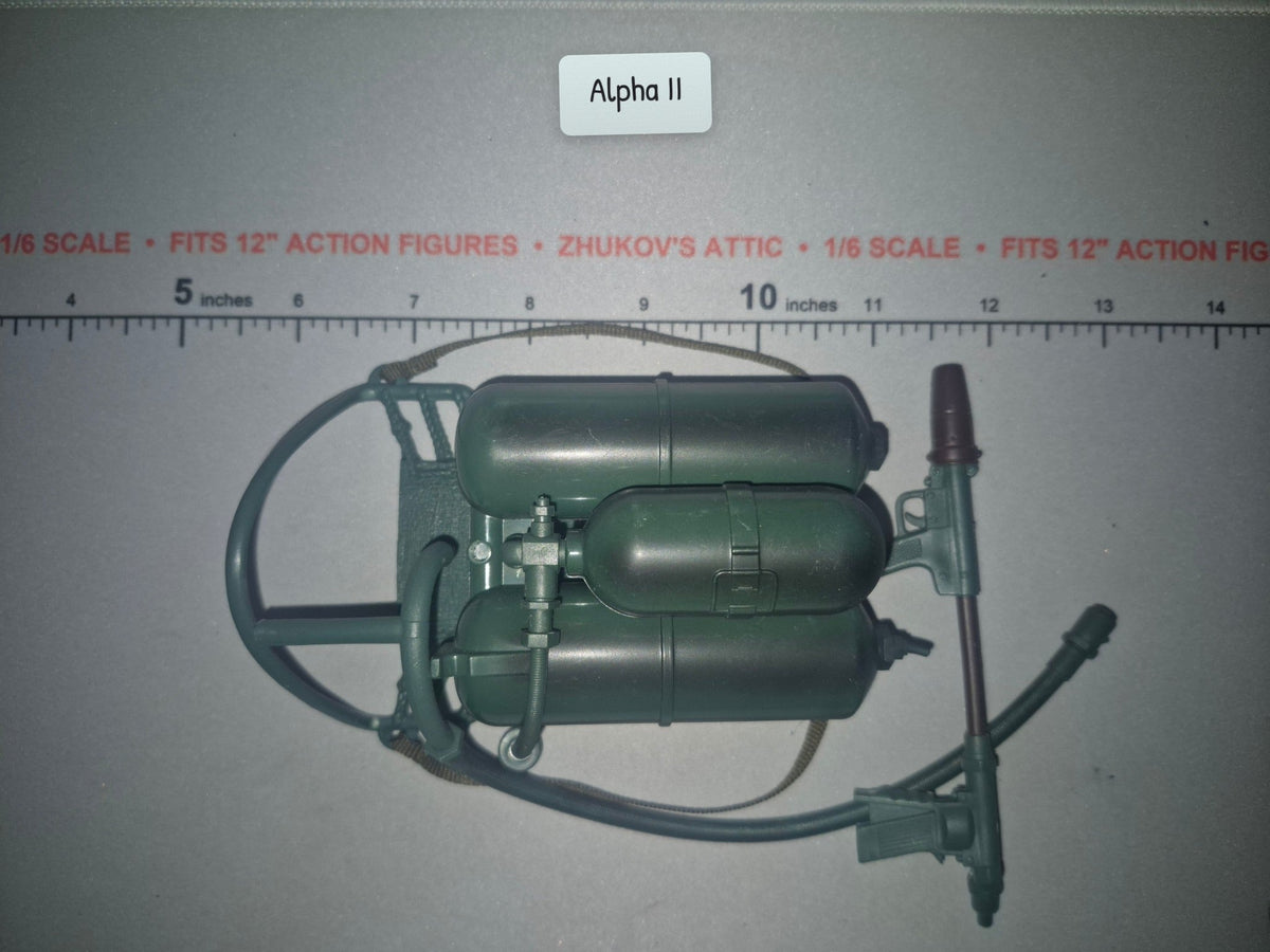 1/6 Scale WWII US Flamethrower Backpack Unit - Dragon