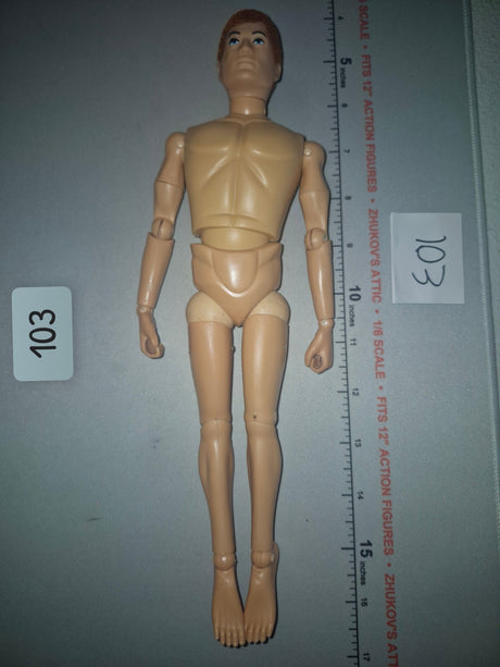 1/6 Scale Nude Vintage Remake Male Action Figure Basic Body - GI Joe