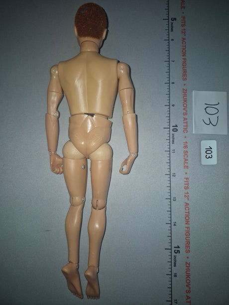 1/6 Scale Nude Vintage Remake Male Action Figure Basic Body - GI Joe