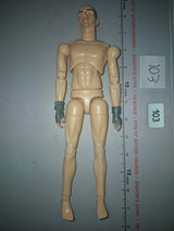 1/6 Scale Nude Male Action Figure Basic Body with Tactical Gloves - BBI