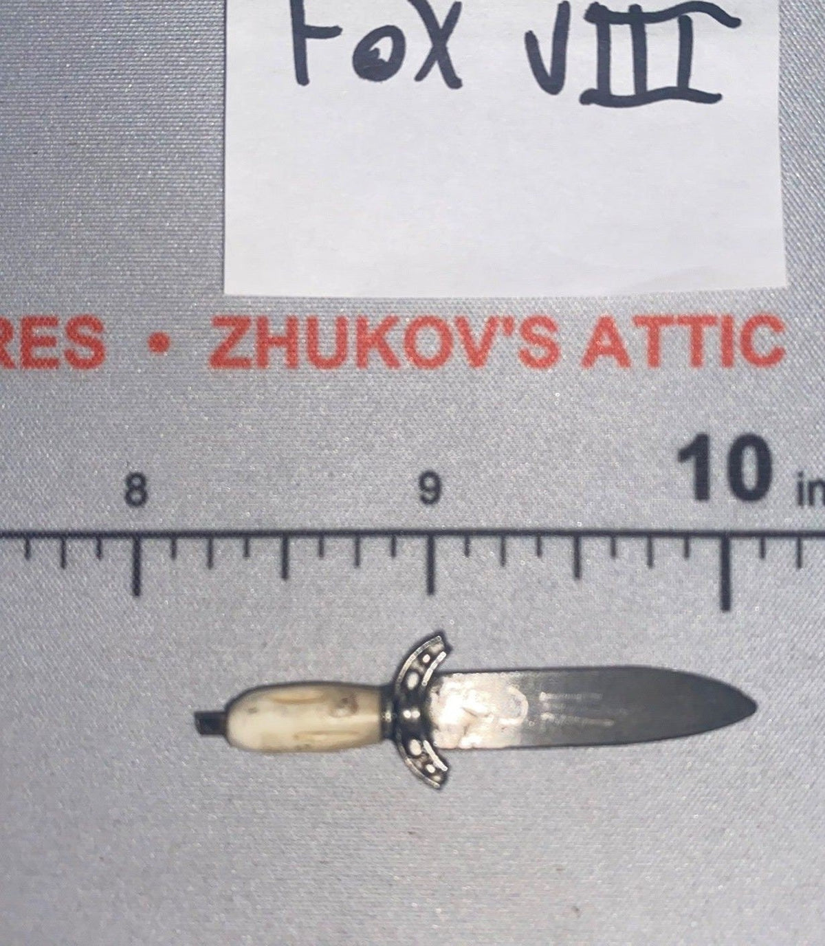 1/6 Scale Medieval Fantasy Miniature Dagger