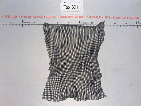 1/6 Scale WWII British Camouflage Net Scarf - Diorama Item