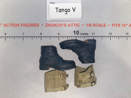 1/6 Scale WWII British Boots and Gaiters - Dragon