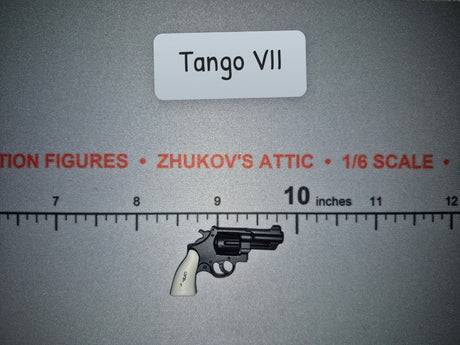 1/6 Scale Modern Era Short Barrel Revolver with Pearl Grips - DID