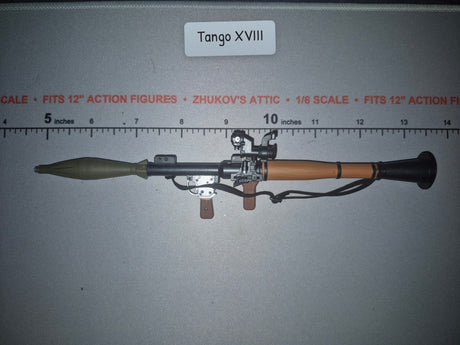 1/6 Scale Modern Era Russian RPG-7 Antitank Grenade Launcher with Rocket