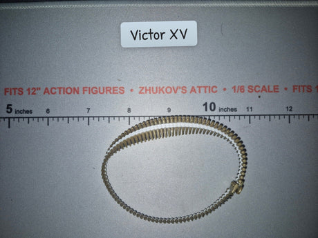 1/6 Scale WWII US Machine Gun Ammunition Belt - GI Joe