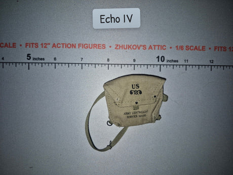 1/6 Scale WWII US Army Lightweight Service Mask Bag