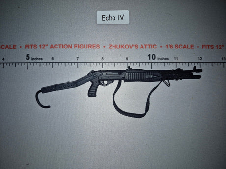 1/6 Scale Modern Era Pump-Action Shotgun with Folding Stock and Sling