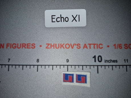 1/6 Scale WWII US Rank Insignia Patch Set
