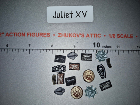 1/6 Scale Modern Era US Military Patch Lot