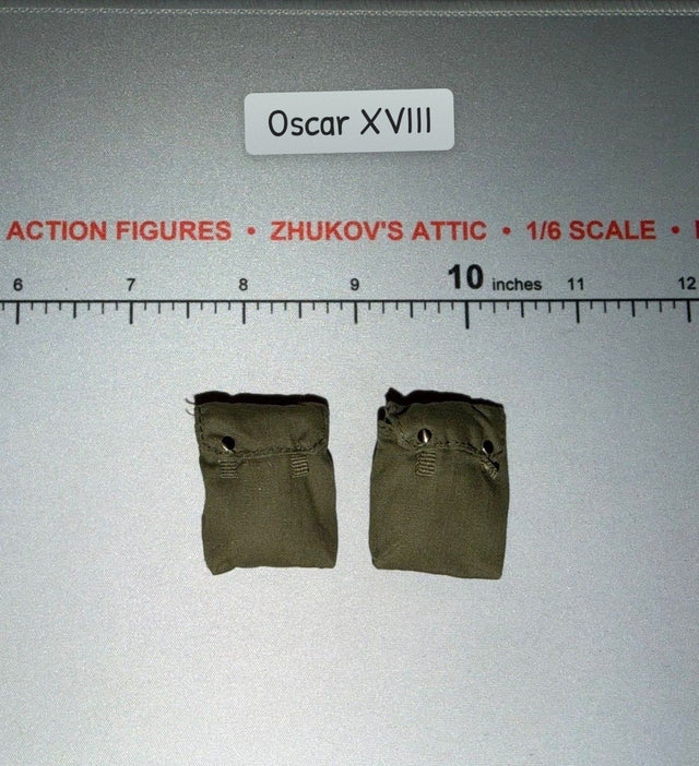1/6 Scale WWII German Gas Mask Cape Bag
