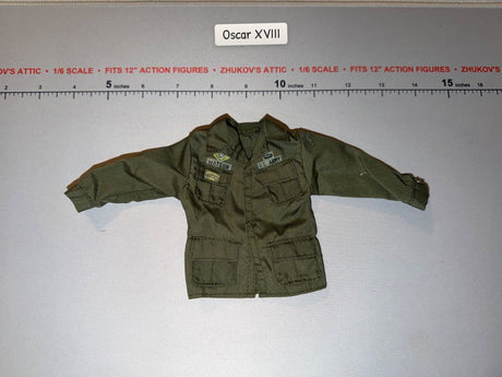 1/6 Scale Vietnam Era US Army OD Green Jungle Tunic - Ultimate Soldier