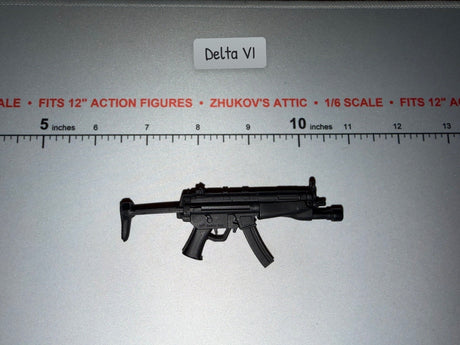 1/6 Scale Modern Era MP5 Submachine Gun with Folding Stock - Ultimate Soldier