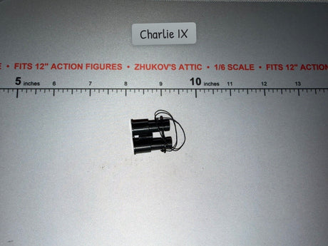 1/6 Scale Vintage GI Joe Binoculars with Strap