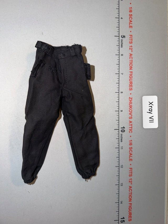 1/6 Scale WWII German Black Tanker Pants