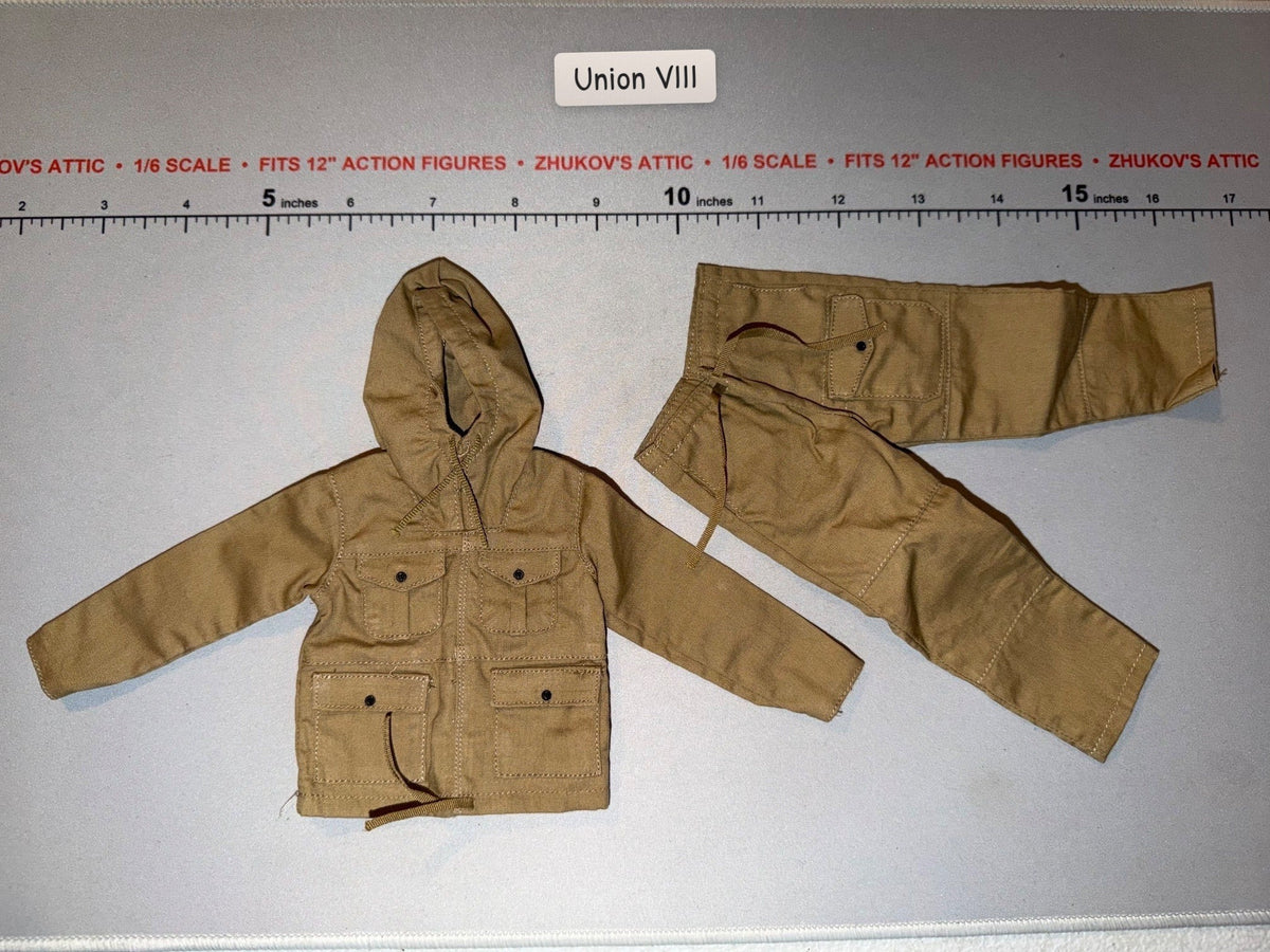 1/6 Scale WWII British Windsuit Jacket and Pants Set