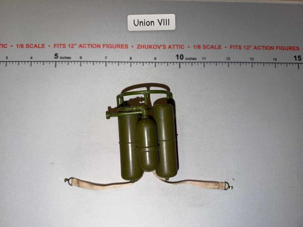 1/6 Scale WWII US Flamethrower Backpack Tank Set - GI Joe