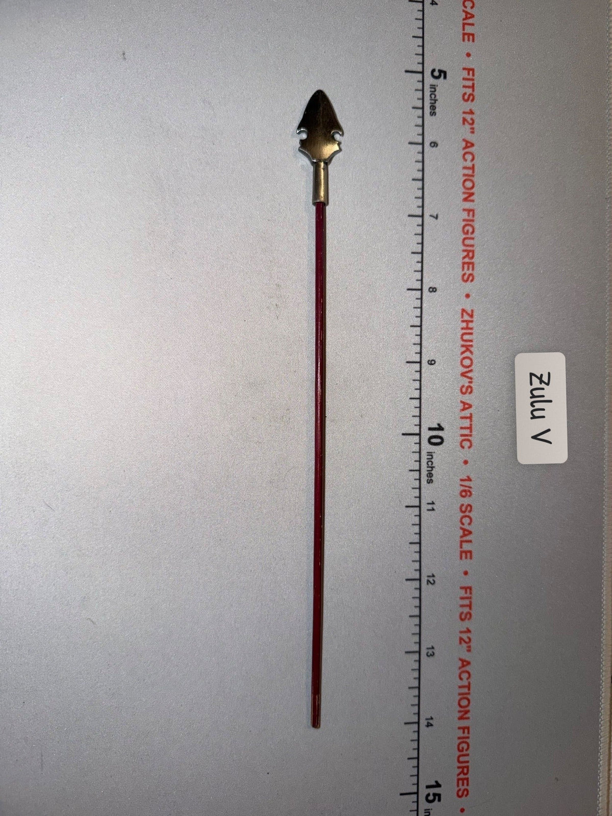 1/6 Scale Ancient Era Fantasy Spear - Wood and Metal
