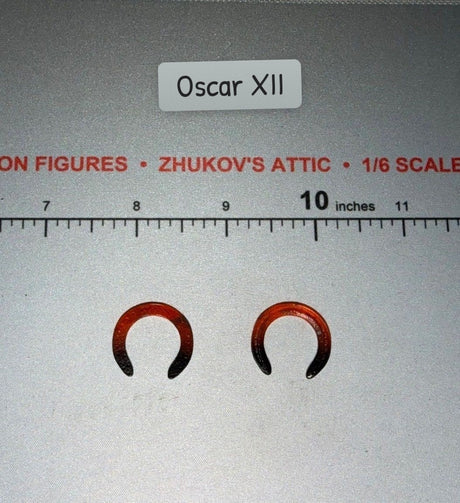 1/6 Scale Western Era Horseshoes Pair