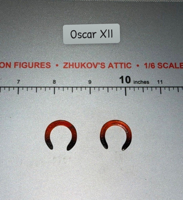 1/6 Scale Western Era Horseshoes Pair