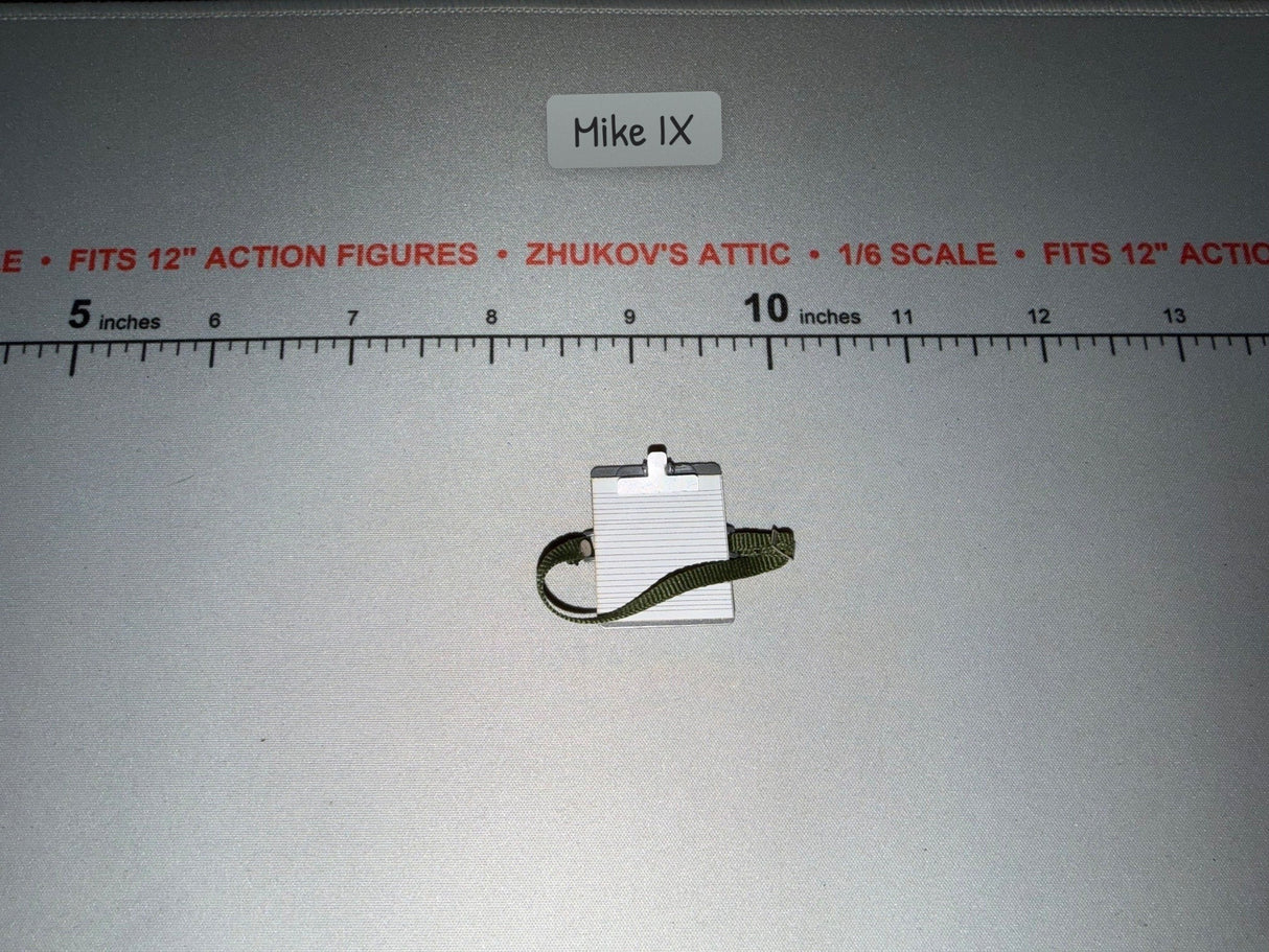 1/6 Scale Modern Era Pilot Clip Board