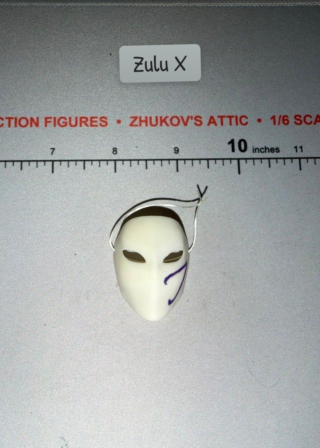 1/6 Scale Modern Era Phantom of the Opera Style Face Mask