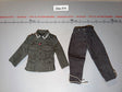 1/6 Scale WWII German Uniform Tunic and Pants Set - Dragon