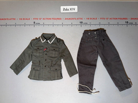 1/6 Scale WWII German Uniform Tunic and Pants Set - Dragon