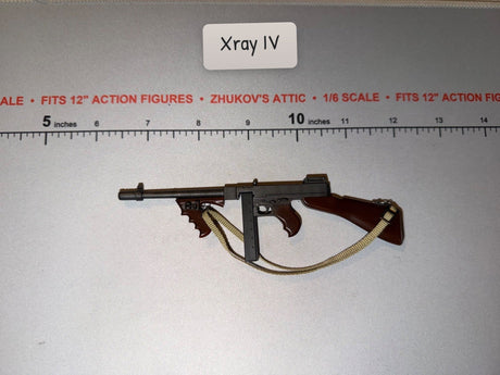 1/6 Scale WWII US Thompson Submachine Gun with Sling - Dragon