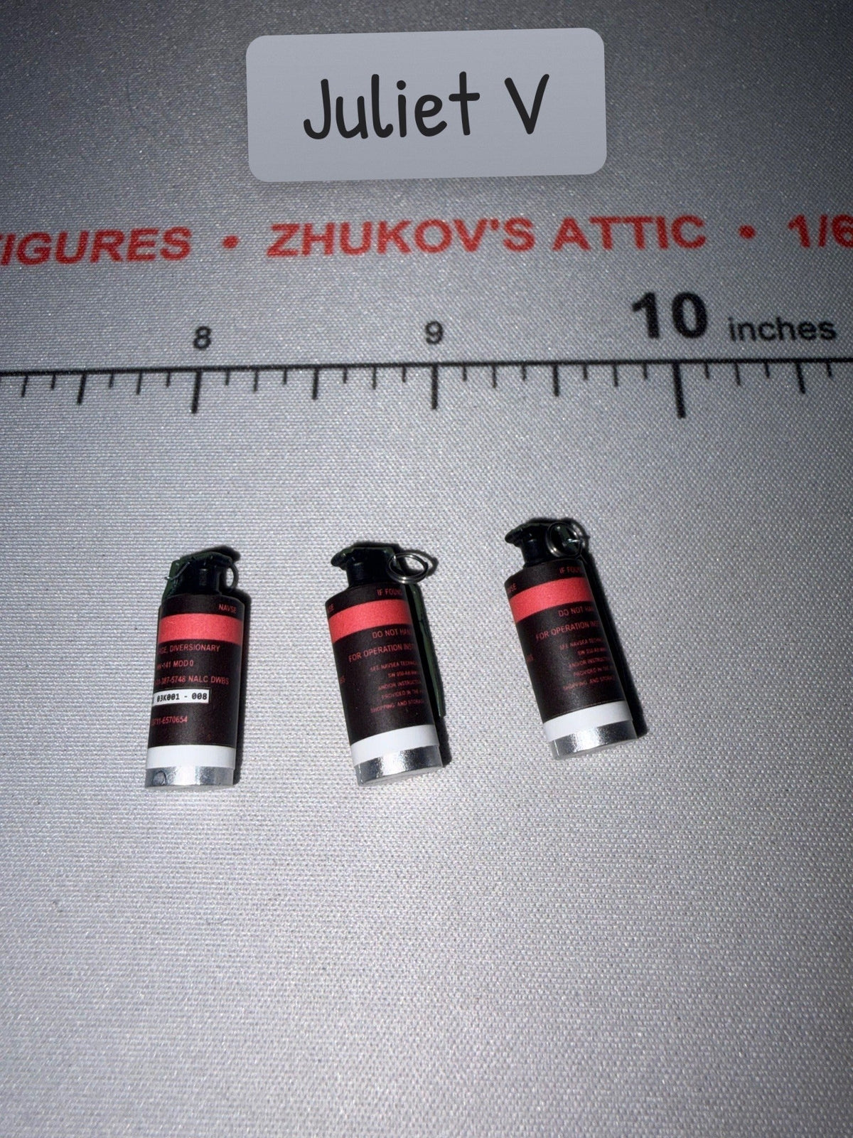 1/6 Scale Modern Era US Flash Bang Grenade Lot