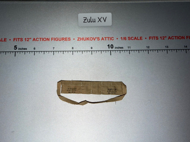 1/6 Scale WWII US Rifle Ammunition Bandolier