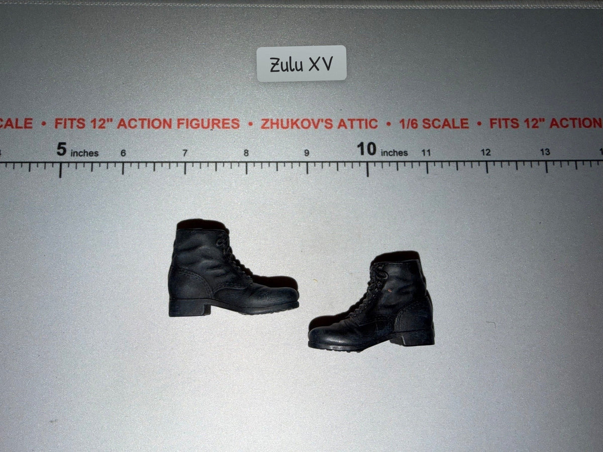 1/6 Scale WWII German Black Boots - Dragon