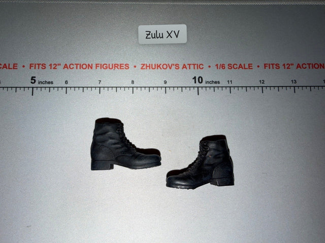 1/6 Scale WWII German Black Boots - Dragon