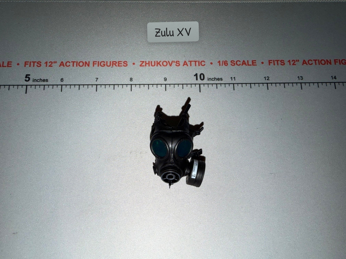 1/6 Scale Modern Gas Mask with Filter Canister
