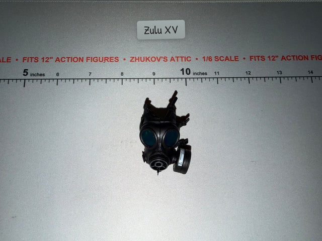 1/6 Scale Modern Gas Mask with Filter Canister