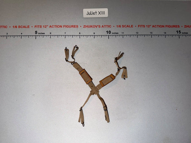1/6 Scale WWII US Suspenders / Harness Set