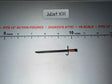 1/6 Scale WWII Japanese Era Rifle Bayonet