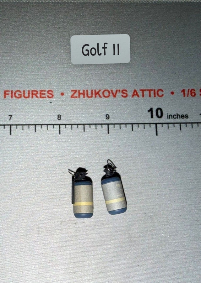 1/6 Scale WWII US Hand Grenade Lot