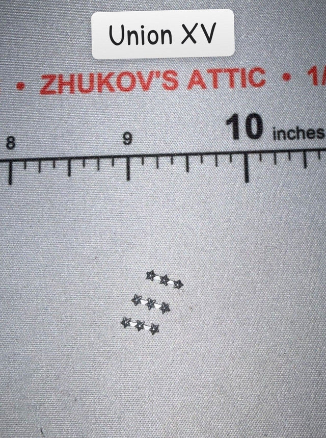 1/6 Scale WWII US General Officer Rank Stars - DID
